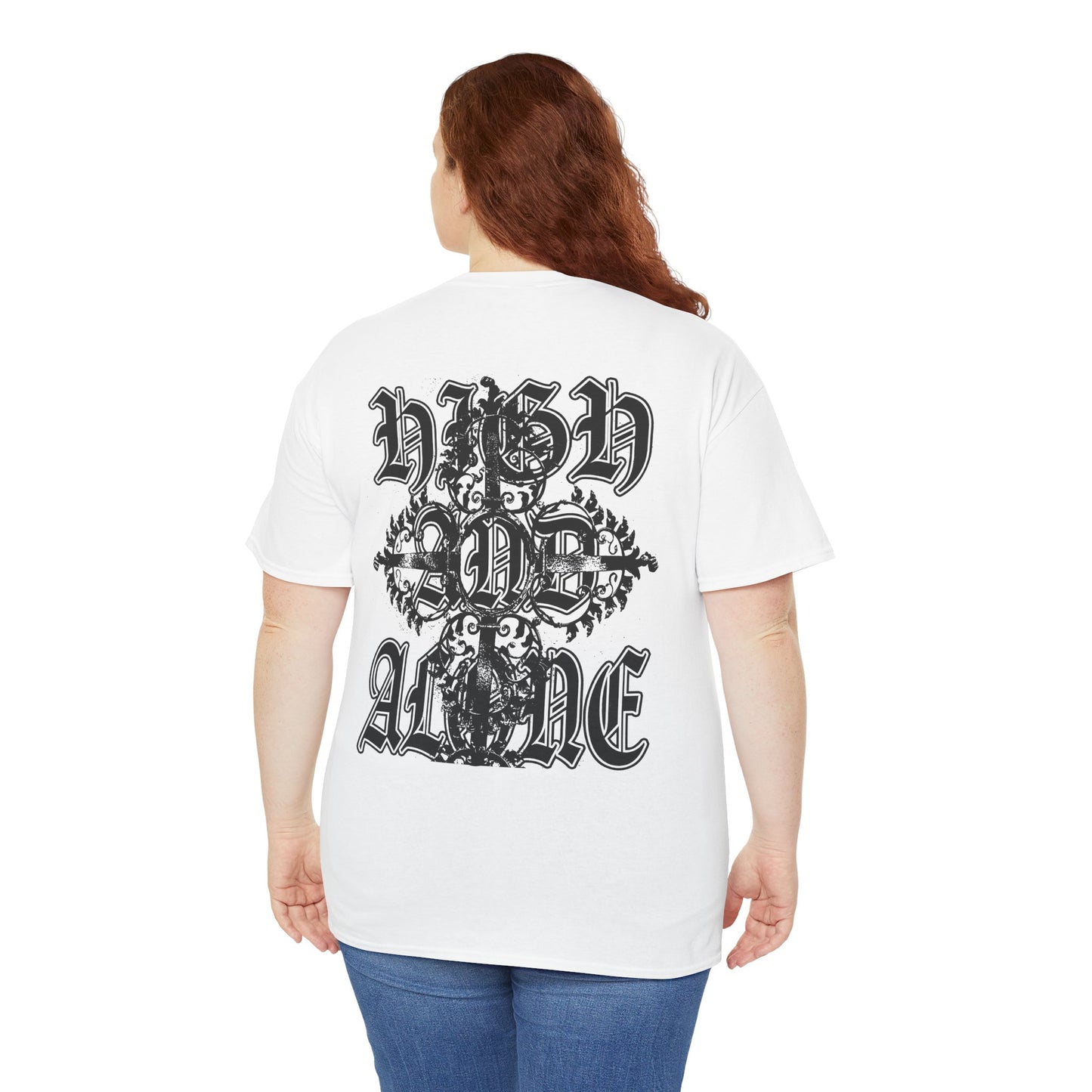 Schwepsky "High and Alone" Relic White Tee