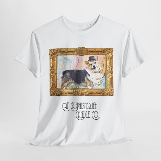 Corgi Perfectionné - Cat Sophistiquée Candle Co. Unisex Heavy Cotton Tee