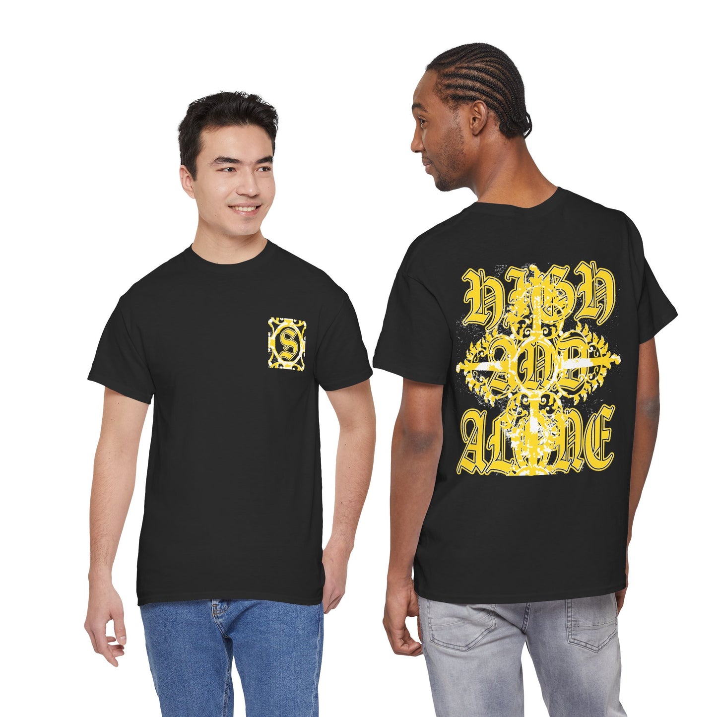 Schwepsky "High and Alone" Relic Black Tee