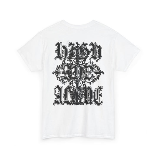 Schwepsky "High and Alone" Relic White Tee