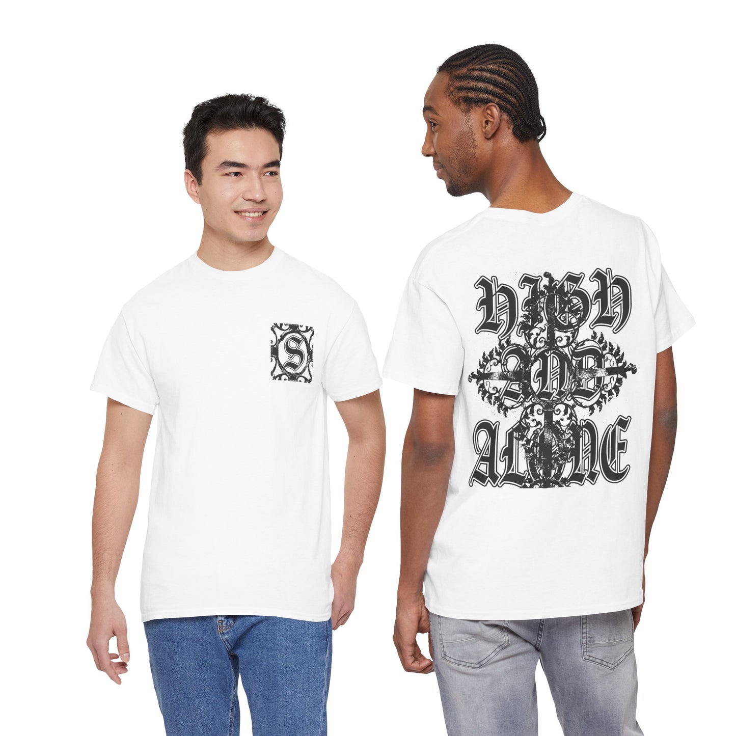 Schwepsky "High and Alone" Relic White Tee